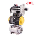 forged cf8m 1000 wog  3 piece  Pneumatic ball valve